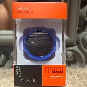 Mini Wireless Speaker - Blue